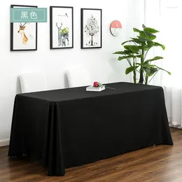 Table Cloth Mobile Tablecloth Solid Colour Red Strip Rectangle Black