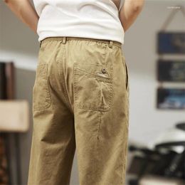 Men's Pants Men Cargo 2024 Spring In Straight Tube Outdoor Work Workwear Hombre Baggy Casual Pant Male Trousers For