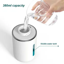 Liquid Soap Dispenser 380ML Infrared With 4-Level Adjustable Foam Hand Pump Rechargeable Bathroom Supplies