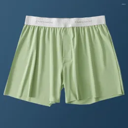 Underpants Men Shorts Boxer Brief Solid Soft Breathable Bulge Pouch Middle Waist Panties Lingerie Underwear Trunks Slip Homme