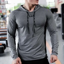 Lu Align T-Shirts LU Mens Fitness Men's Tracksuit Running Sport Hoodie Gym Joggers Hooded Outdoor Workout T Shirts Tops Training Quick Dry Tee Lemon Sports 2024