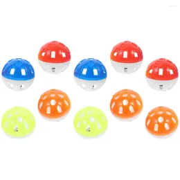 Other Bird Supplies 10pcs Balls Toys Parrot Cage Colourful Bells Toy