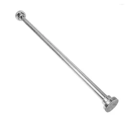 Shower Curtains Clothes Rail Curtain Rod Tension Pole Stainless Steel Retractable