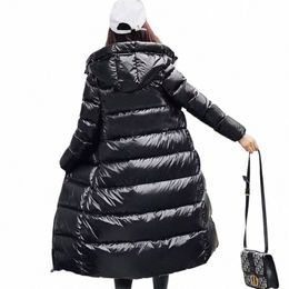 new 2023 Hooded Winter Warm Down Jacket Female Parkas Plus Size 3XL Women Winter Coat Lg Parkas Waterproof Winter Jacket Women O01F#