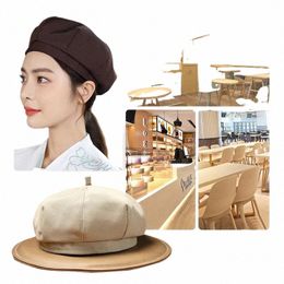 restaurant Hotel Bakery Hat Dustproof Chef Hat Reusable Kitchen Food Catering Cooking Cap Hotel Waiters Berets Work Uniform G820#