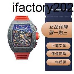 Ys Top Clone Factory RichaMill Tourbillon Men Tpt Case RM011 Red3N1X