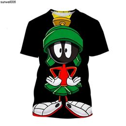 Short Sleeve Mens 3d T-shirt Casual Digital Printing Collarless Couple Clothing Breathable