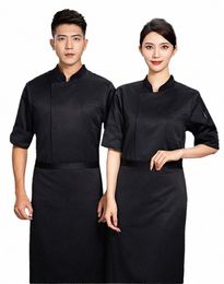 hotel Uniform Profial Chef Apr Jacket Cafe Work Clothes Bakery Waiter Workwear Restaurant Cook Coat Pastry Cooking Shirt i8qZ#