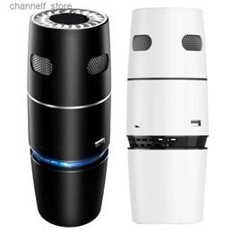 Air Purifiers Household office car smoke dust collector deodorant negative ion air purifierY240329