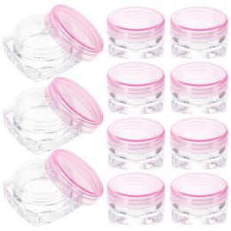 Storage Bottles 12 Pcs Bottle Sample Containers Empty Cream Boxes Creami Butter Travel Plastic Lotion Dispenser Miss