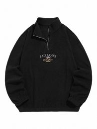 zaful Polar Fleece Turtleneck Sweatshirt for Men Raglan Sleeves Landscape Embroidery Pullover Hoodie Streetwear Sweats Z5057538 o4mF#