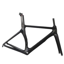 Bike Frames Tantan Factory New Aero Racing Road Bicycle Frame Tt-X2 Design All Black Color Carbon Fibre Drop Delivery Sports Outdoors Dhi6X