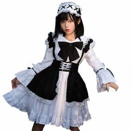 halen Maid Cosplay Women Anime Cute Japanese Costume Cafe Waiter Uniform Set Girls Kawaii Lolita Dr Carnival Party u2eU#