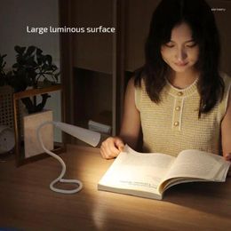 Table Lamps Bendable Hose Night Light Random Hanging Desktop Reading Lamp Flexible White Led Lights Soft