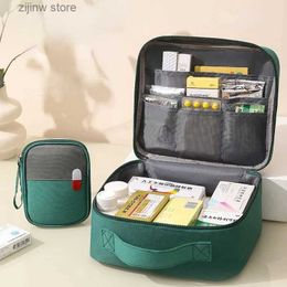 Other Home Storage Organisation Household Medical Emergency Kit Home Storage Box Medical Medicine Kit Multifunctional Layered Health Storage Bag Organiser Y2403