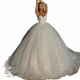 elegant Wedding Dres Luxury Off Shoulder Detachable Fluffy Sleeves Beautiful Court Train Princ Mop Bridal Gown 2023 L4lO#