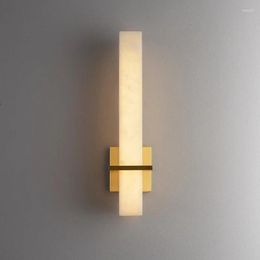 Wall Lamp Modern Marble Home Decoration Light Fixture