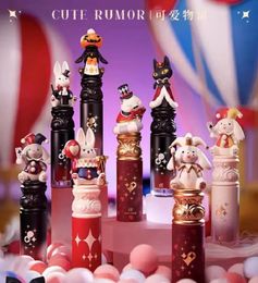 Cute Rumour Wonderland Circus Lip Gloss Sweet Cool Trick Matte Lip Glaze White Lipstick Gift Lip Mud Halloween 240327