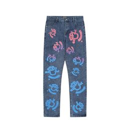 Designer maschile jeans jeans teers giacca jeans jeans set di felpa y2k tracce in jeans pantaloni pantaloni in denim pantaloncini viola jeans harajuku streetwear 220