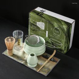 Teaware Sets Japanese Matcha Tea Set Color Bowl Ceramic Baiben Li | Colored Box Complete