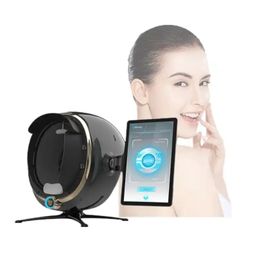 2024 Portable 3D Magic Mirror Analysis 120GB Digital Skin Scanner Facial Skin Analyzer Machine For Wrinkle Acne