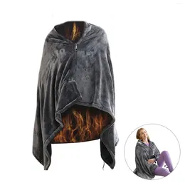 Blankets Perfect For Winter This Electric Blanket Is Made Of Double Sided Coral Fleece Fabric And Comes With USB Charging