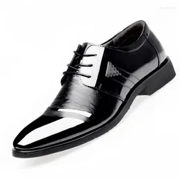 Dance Shoes Male Banquet Men Dress Pointed Commerce Formal Crocodile Man Ventilation Sneaker Leather