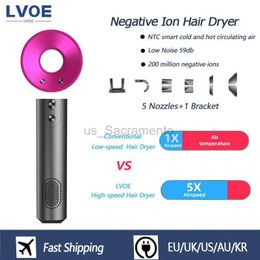 Hair Dryers High Power Hair Dryer Professional Powerful Hairdryer Fast Quick Hot And Cold Adjustment Ionic Air Blow Dryer For Hair Salons 240329