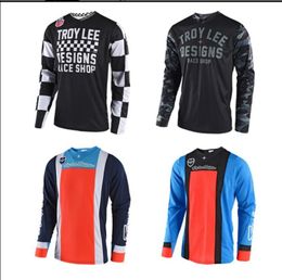 TLD2020 new motorcycle racing polyester quickdrying downhill suit Troy Lee Designs riding suit longsleeved shirt men039s summ7507495