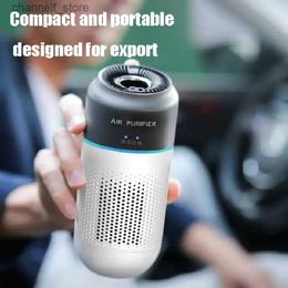 Air Purifiers Mini high-efficiency air purifier car air purifier personal air purifier home desktop intelligent portable USB car air purifierY240329