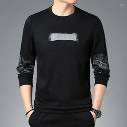 Men's Sweaters Spring Personalized Fashion Casual Versatile Long Sleeved Hoodie Thin Top