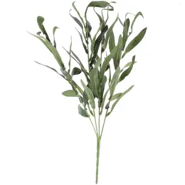 Decorative Flowers Artificial Olive Branch Flower Arrangement Supplies Leaf Decor Simulated Plant Decoration Simulation Pography Props
