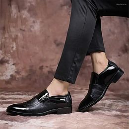 Dress Shoes Parties Autumn Men's Brand For Man Elegant Sneakers Sports Global Brands Fat Training
