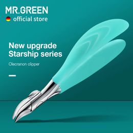 MR.GREEN Toenail Clippers Professional Pedicure Tool Nail Clippers Anti-Splash Ingrown Olecranon Cutters Manicure Tools Sets 240315