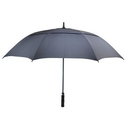 On-Course Umbrella Golf For Men Matic Open Windproof Umbrellas Extra Large Oversize Double Canopy Vented Waterproof Stick 62 Inch Drop Otvey