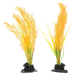 Decorative Flowers 2 Pcs Sushi Cold Plate Decoration Food DIY Tabletop Ornament And Plants