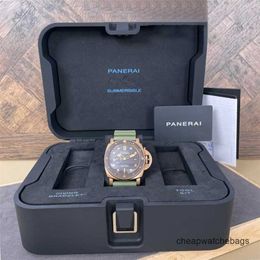 Watch Swiss Made Panerai Sports Watches PANERAISS Pam00968 Men's Watch Waterproof Stainless steel High Quality Movement
