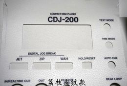 Window Stickers Pioneer CDJ-200 Skin Disc Maker Shell Mask