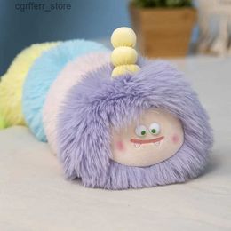 Stuffed Plush Animals 70cm Cute Monster Caterpillar Pillow Plush Toys Stuffed Pause Office Nap Pillow Bed Sleep Pillow Home Decor Kids Girl Gift Doll240327