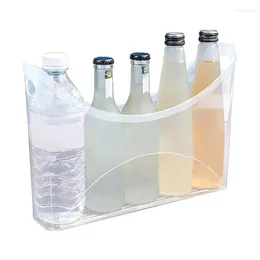 Storage Bags Pantry Organiser Bin Clear Kitchen Containers For Refrigerator Under Sink Beverage Bottles Organisation