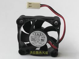 Free shipping original T&T 4010M12F ND8 DC12V 0.16A 2-wire 40 * 10mm silent cooling fan