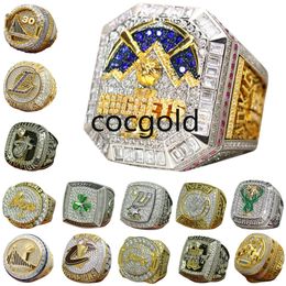Luxury World Basketball Championship Ring Set Designer 14K Gold 2023 Nuggets JOKIC Champions Rings For Mens Womens Star Diamond Sport Jewelrys