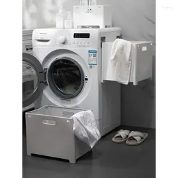 Laundry Bags Bathroom Shower Put Clean Clothes Accessories Homeuse Wall-mounted Basket Foldable Dirty Storage