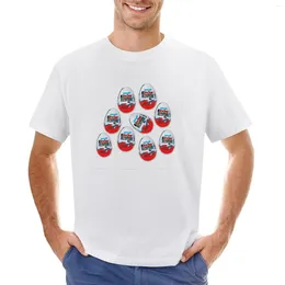 Men's Polos Surprise Eggs T-Shirt Plus Sizes Anime Mens T Shirt