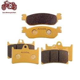 Motor Bike Front and Rear Brake Pads Set For YZFR6 YZF R6 1999 2000 2001 2002 240318