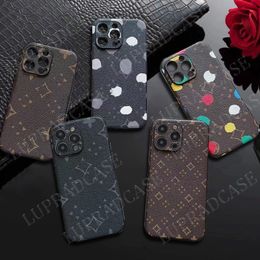 Beautiful iPhone Phone Cases 15 14 Pro Max LU Leather Camera Protection Purse Hi Quality18 17 16 15pro 14pro 13pro 12pro 13 12 11 Plus Case with Logo Box Man Woman Fei