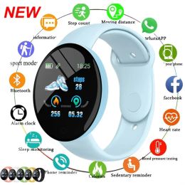 D18s Smart Watch Heart Rate Blood Pressure Fitness Tracker Kids Watches Men Women Wristband Sport Smartwatch For Android IOS