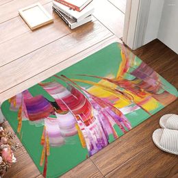 Carpets Bran's Trip To The West Doormat Rug Carpet Mat Footpad Bath Polyester Absorbent Balcony Toilet Washable Sand Scraping