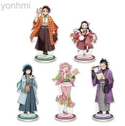 Anime Manga Anime Demon Kamado Tanjirou Kamado Nezuko Acrylic Stand Figure Model Plate Cosplay Collection Desktop Decor 24329