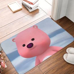 Bath Mats Korea Zanmang L-Loopy Mat Ice Bathroom Accessories Kitchen Shower Door Absorbent Floor Anti Slip Toilet